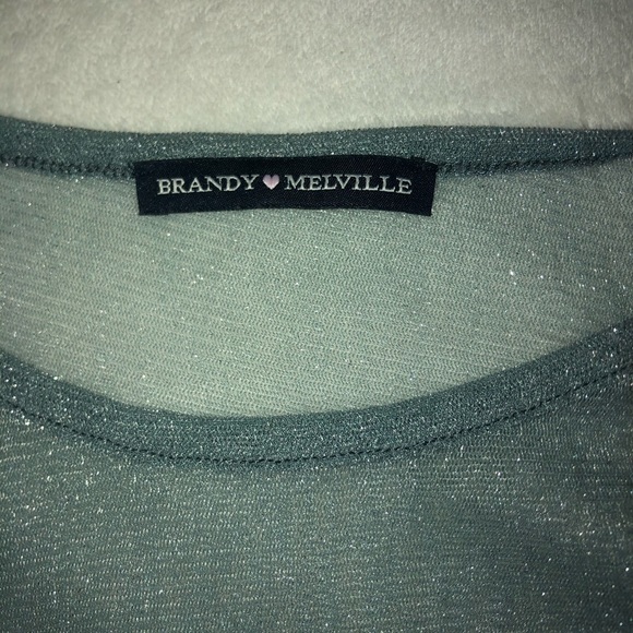 Brandy Melville Mesh Shirt - Picture 2 of 3